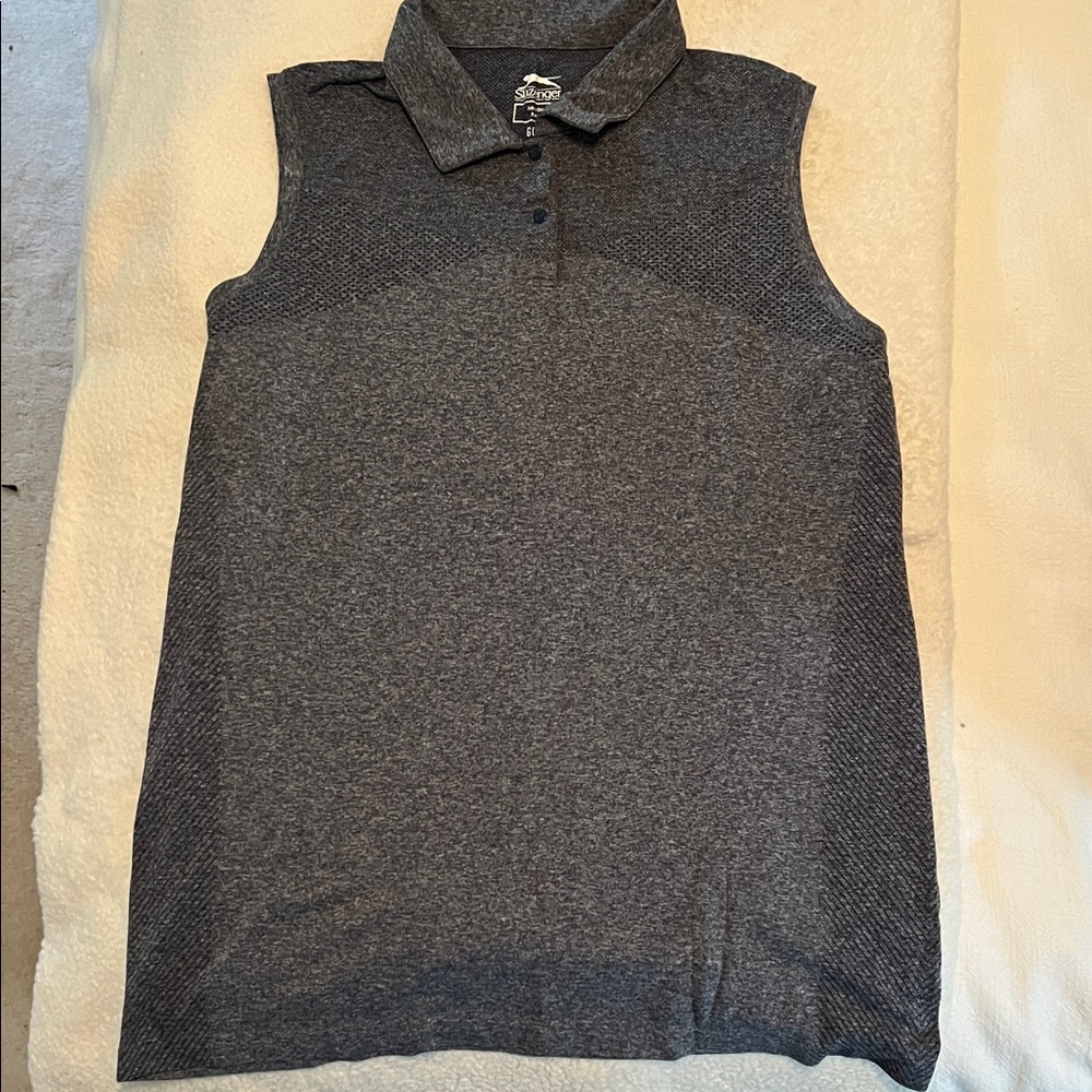 Slazenger navy blue Sleeveless Tank Top